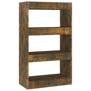 Bücherregal Raumteiler Räuchereiche 60x103 cm