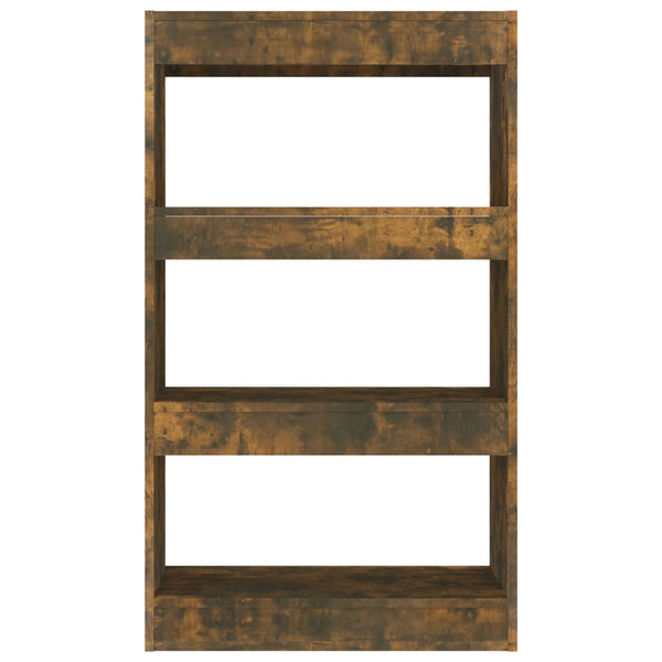 Bücherregal Raumteiler Räuchereiche 60x103 cm