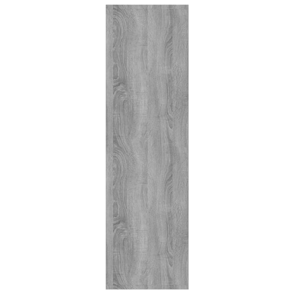 Bücherregal Raumteiler Grau Sonoma 60x30x103 cm