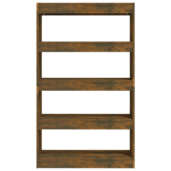 Bücherregal Raumteiler Räuchereiche 80x135 cm