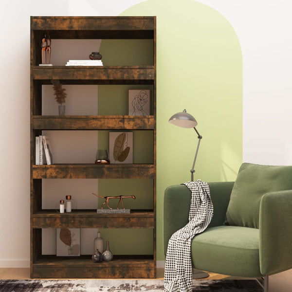 Bücherregal Räuchereiche 80x166 cm