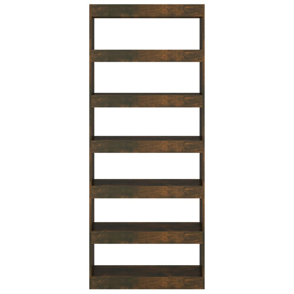 Bücherregal Raumteiler Räuchereiche 198 cm