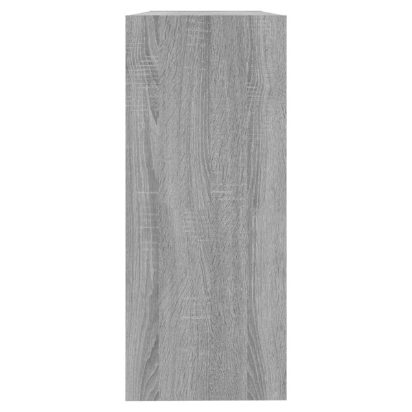 Bücherregal Raumteiler Grau Sonoma 100 cm