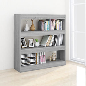 Graues Bücherregal Sonoma 100x103 cm