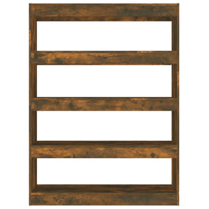 Bücherregal Raumteiler Räuchereiche 100x135 cm