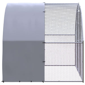 Outdoor-Hühnerstall 3x2x2 m Verzinkter Stahl
