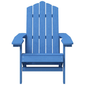 Adirondack-Gartenstühle 2 Stk. HDPE Aquamarin
