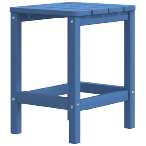 Adirondack-Gartenstühle mit Tisch HDPE Aquamarin