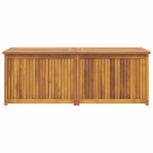 Gartenbox 150x50x55 cm Massivholz Teak