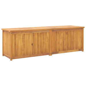 Gartenbox 175x50x55 cm Massivholz Teak
