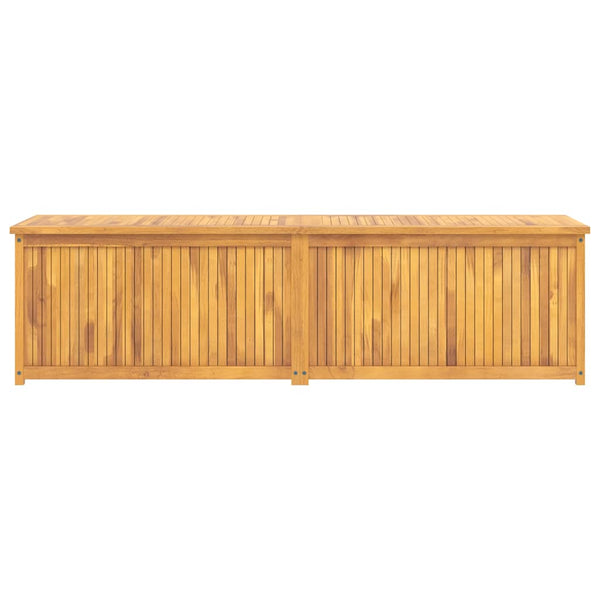 Gartenbox 200x50x55 cm Massivholz Teak