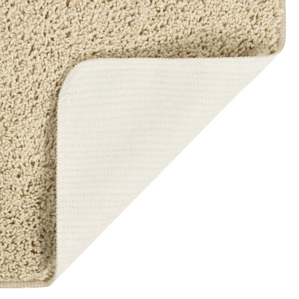 Creme Shaggy Teppich 80x150 cm
