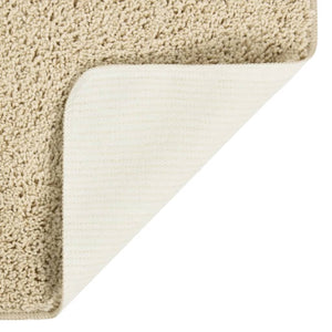 Creme Shaggy Teppich 200x290 cm