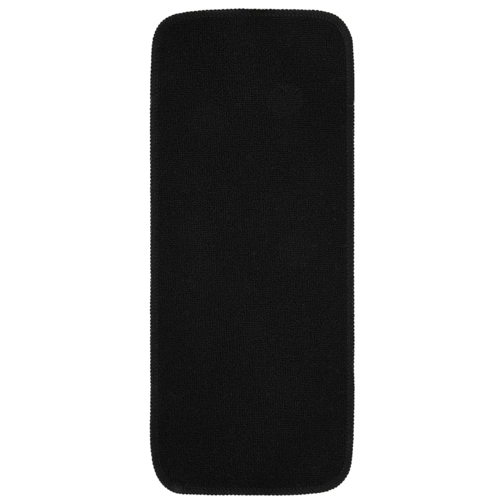 Antirutsch Stufenmatten Schwarz 60x25 cm, 15er Set