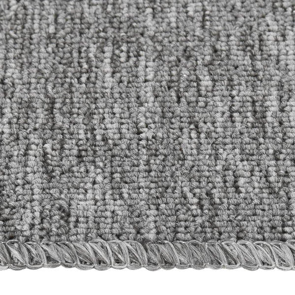 Graue Antirutsch-Stufenmatten, 15 Stk. 75x20 cm