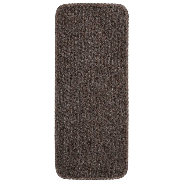 Antirutsch Stufenmatten Braun 60x25cm, 15er Set