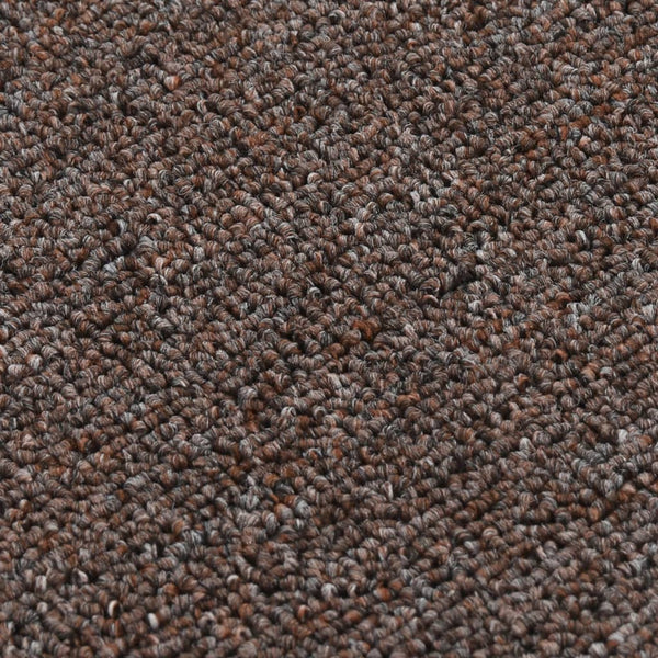 Antirutsch Stufenmatten Braun 60x25cm, 15er Set