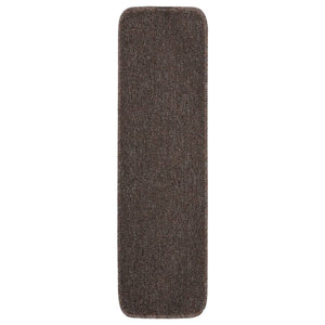 Antirutsch Stufenmatten Braun 75x20cm, 15er Set