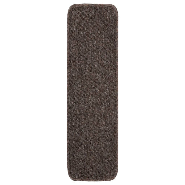 Antirutsch Stufenmatten Braun 75x20cm, 15er Set