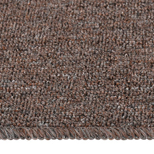 Antirutsch Stufenmatten Braun 75x20cm, 15er Set