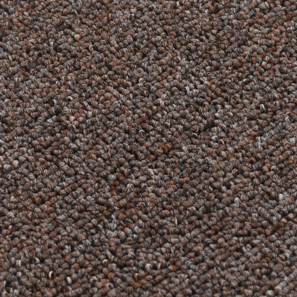 Antirutsch Stufenmatten Braun 75x20cm, 15er Set