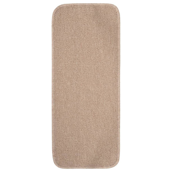 Antirutsch Stufenmatten Beige 60x25cm, 15er Set