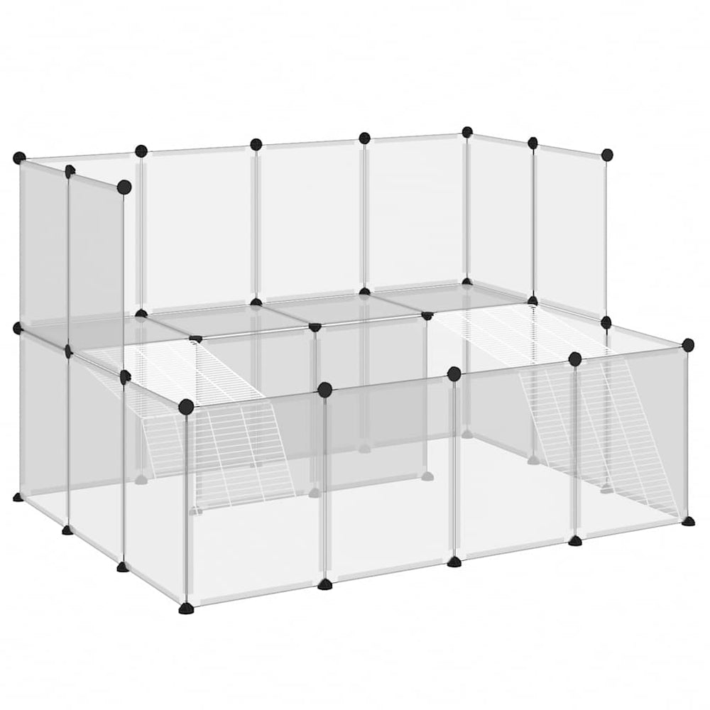 Kleintierkäfig Transparent 143 cm