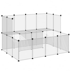 Kleintierkäfig Transparent 143 cm