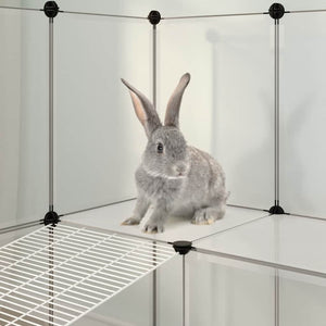 Kleintierkäfig Transparent 143 cm