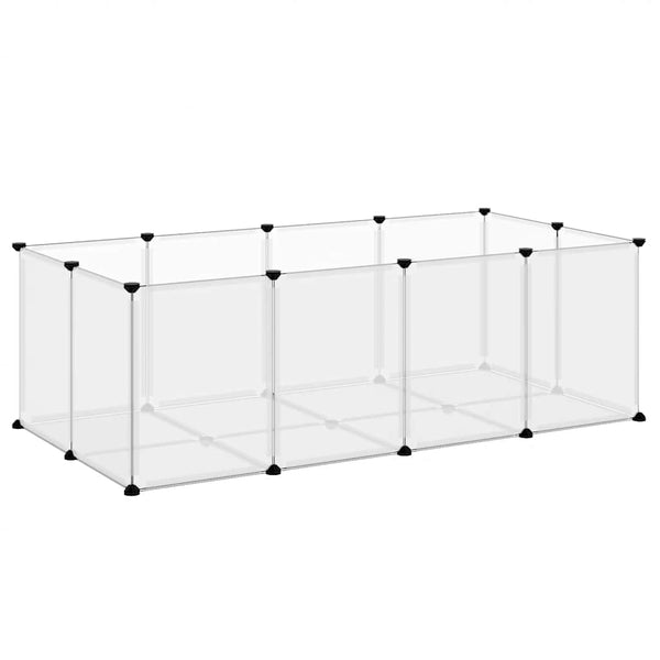 Kleintierkäfig Transparent 144 cm