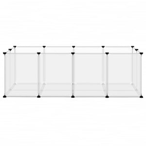 Kleintierkäfig Transparent 144 cm