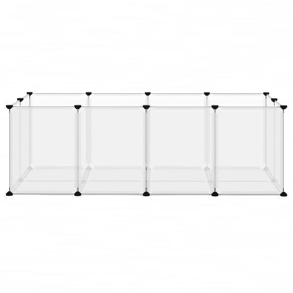 Kleintierkäfig Transparent 144 cm