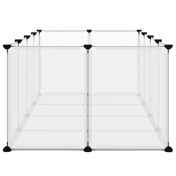 Kleintierkäfig Transparent 144 cm