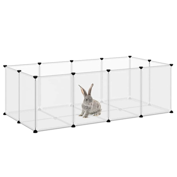 Kleintierkäfig Transparent 144 cm