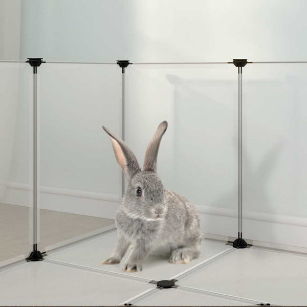 Kleintierkäfig Transparent 144 cm