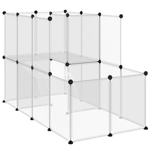 Kleintierkäfig Transparent 142 cm