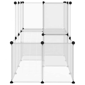 Kleintierkäfig Transparent 142 cm