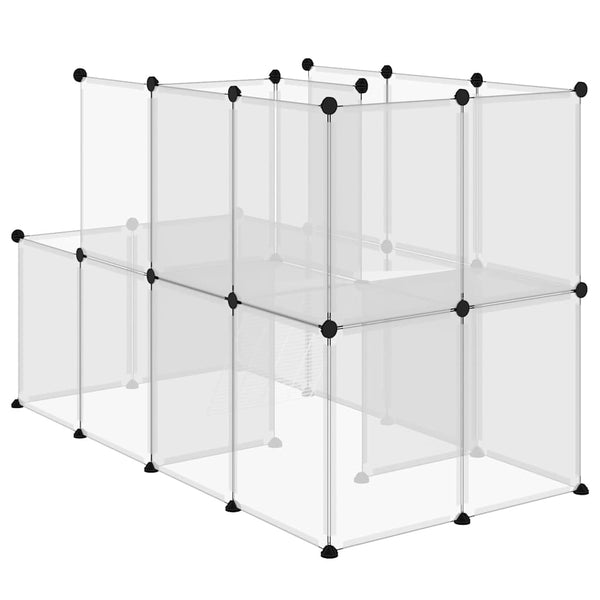 Kleintierkäfig Transparent 142 cm