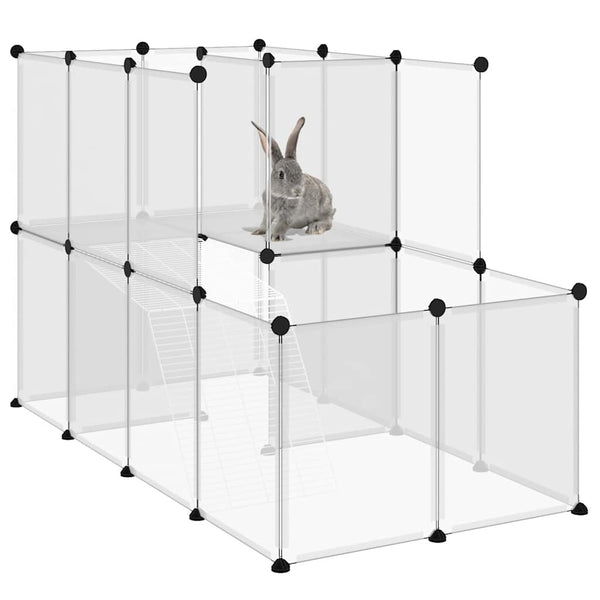 Kleintierkäfig Transparent 142 cm