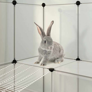 Kleintierkäfig Transparent 142 cm