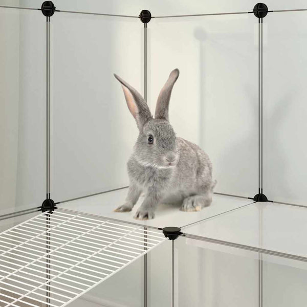 Kleintierkäfig Transparent 142 cm
