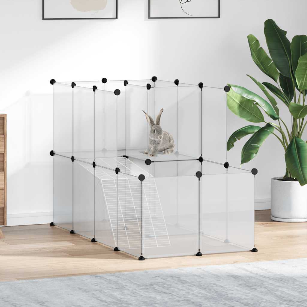 Kleintierkäfig Transparent 142 cm