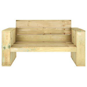 3-tlg. Garten-Lounge-Set Imprägniertes Massivholz Kiefer