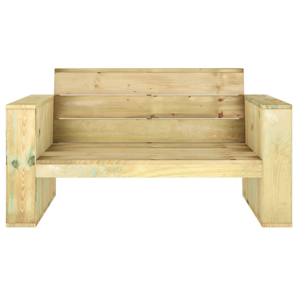 3-tlg. Garten-Lounge-Set Imprägniertes Massivholz Kiefer