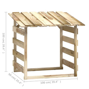 Pergolen mit Dach 2 Stk. 100x90x100 cm Kiefernholz Imprägniert
