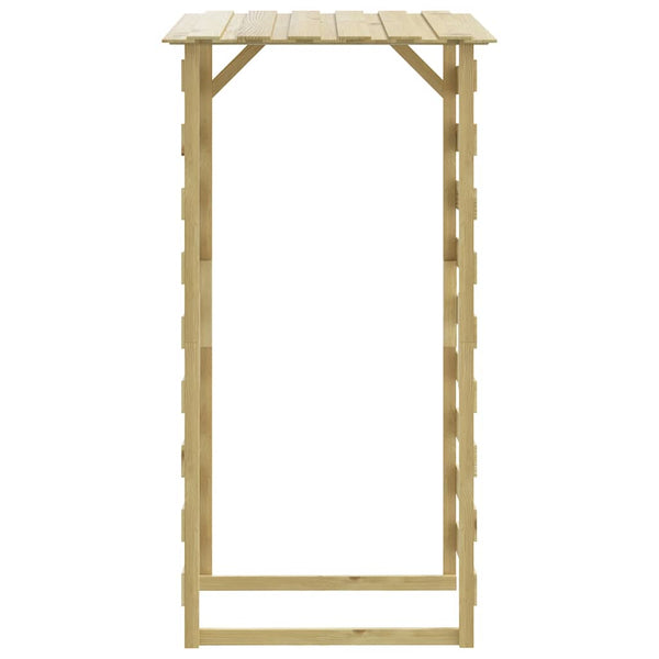 Pergolen mit Dach 3 Stk. 100x90x200 cm Kiefernholz Imprägniert