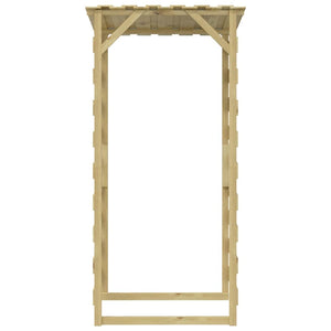 Pergolen mit Dach 3 Stk. 100x90x200 cm Kiefernholz Imprägniert