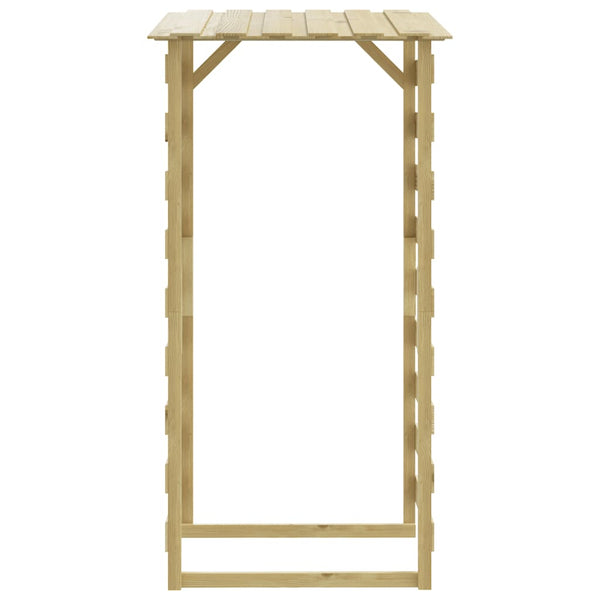 Pergolen mit Dach 4 Stk. 100x90x200 cm Kiefernholz Imprägniert