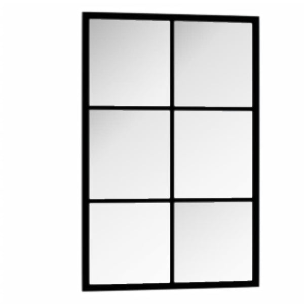 Wandspiegel Schwarz 60x40 cm