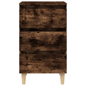 Nachttisch Räuchereiche Massivholz 40x69 cm